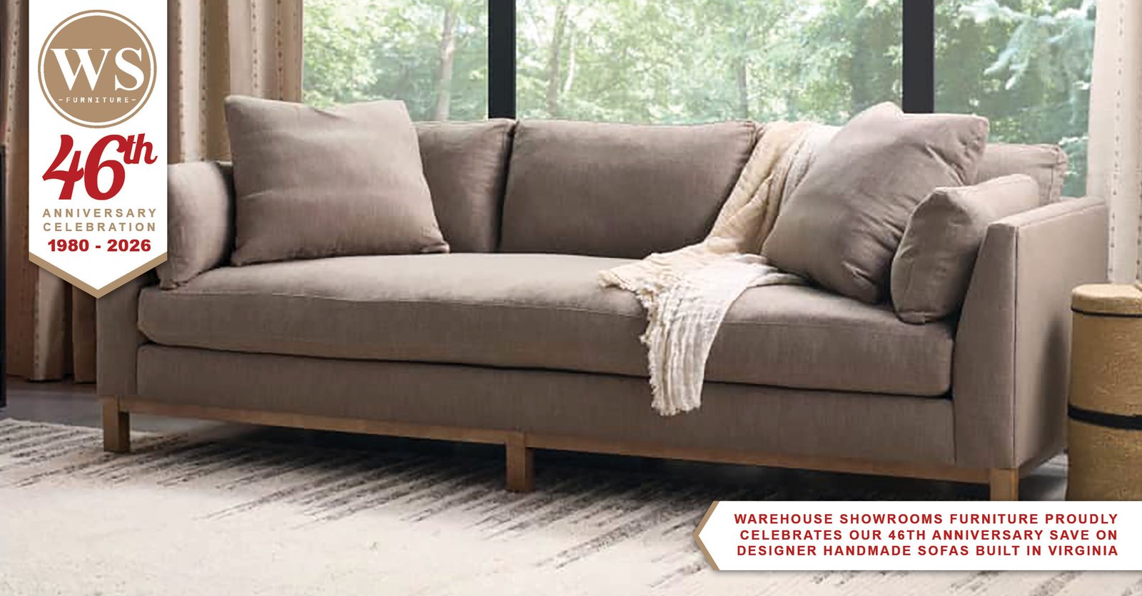 46th Anniversary Sale Save on Sofas & Sectionals